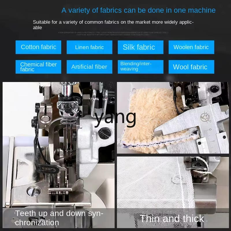 Máquina overlock CXX de 4 hilos con corte automático - imagen 3