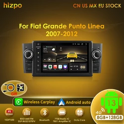 Autoradio Android Hizpo para Fiat Grande Punto (2007-2012)