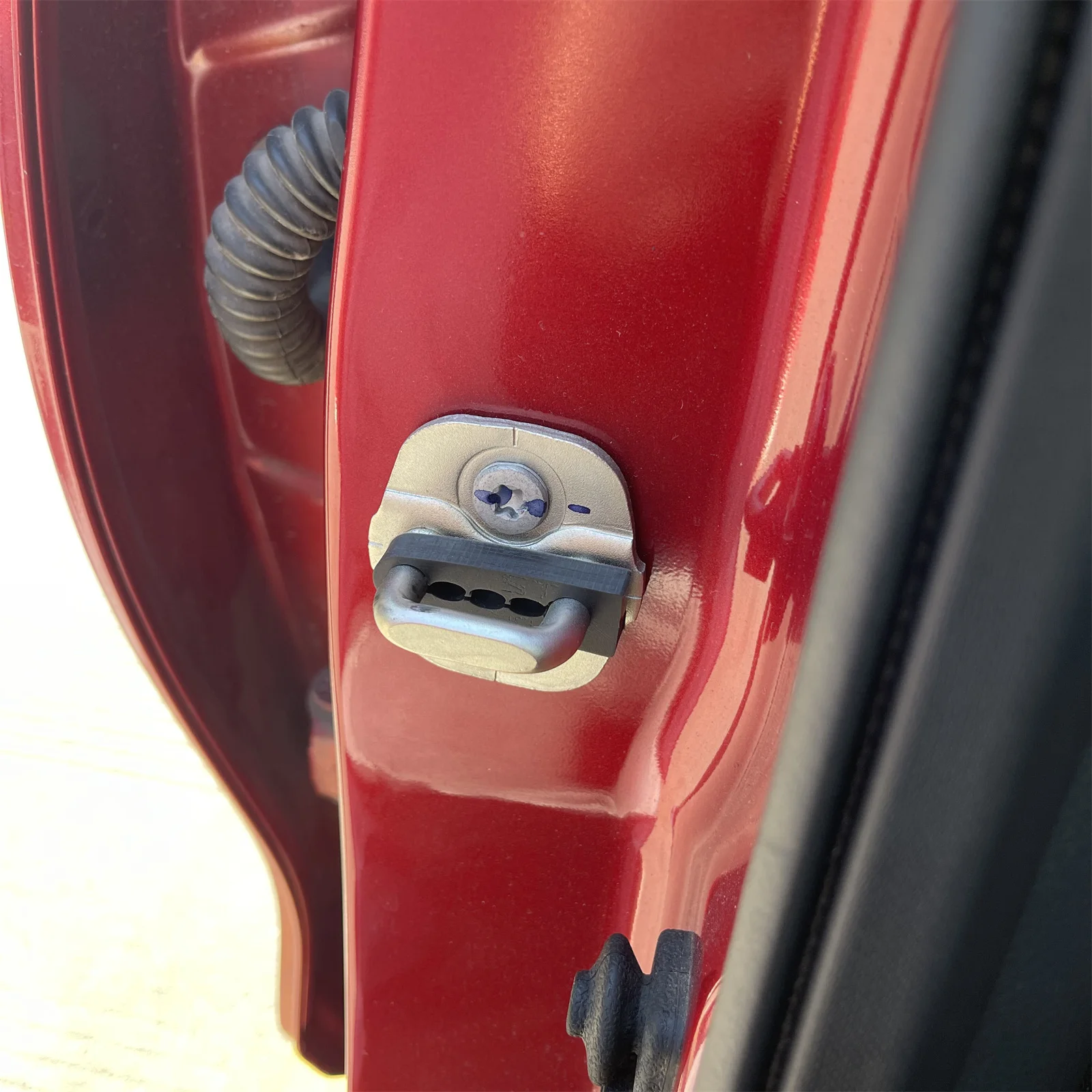 Amortiguador de cerradura universal antigolpes para puerta de coche - imagen 3