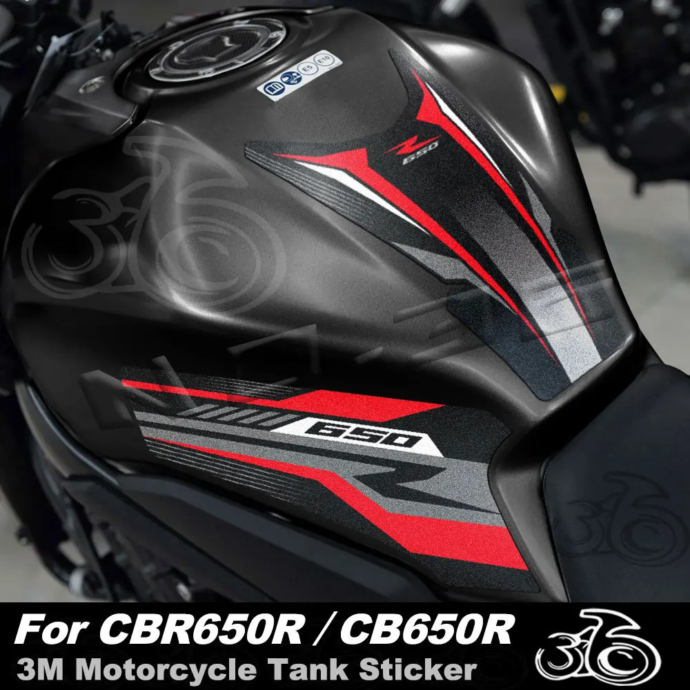 Almohadilla depósito antideslizante 3M para Honda CBR650R 2019-2024