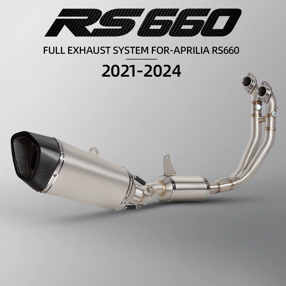 Escape Slip-On de carbono para Aprilia RS 660 y Tuono 660 - imagen 3