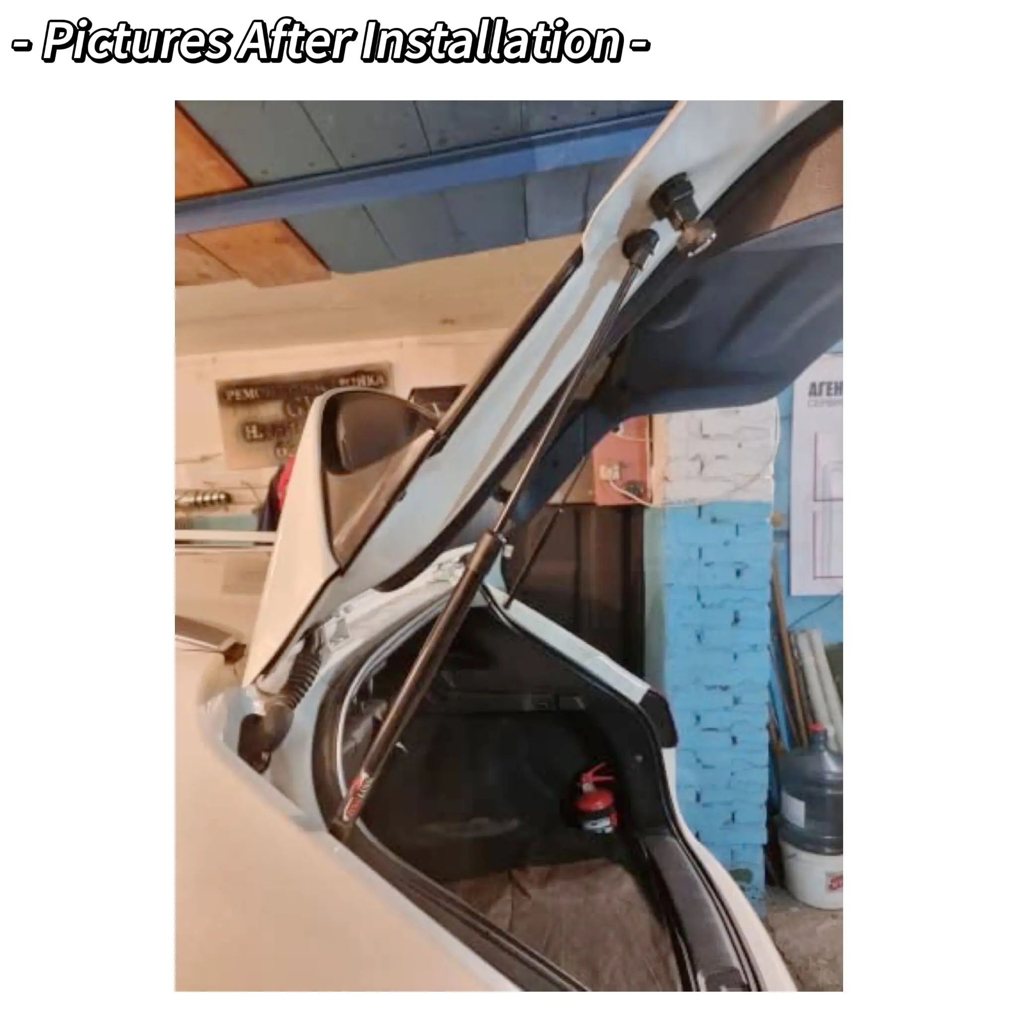 Amortiguadores de portón trasero Nissan Qashqai J11 2014-2022 - imagen 3