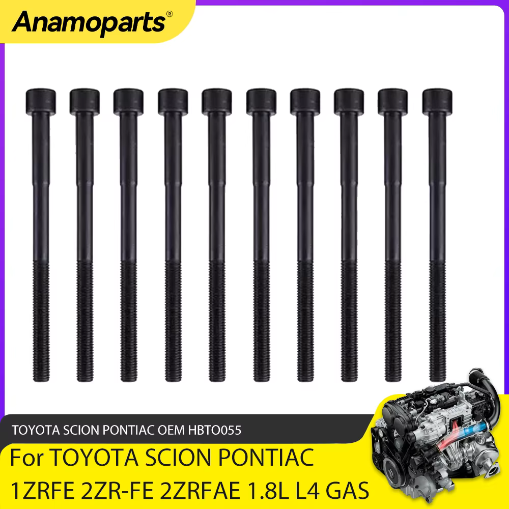 Juego de pernos de culata Toyota 1ZRFE 2ZRFE 1.6L 1.8L – Lexus CT200H