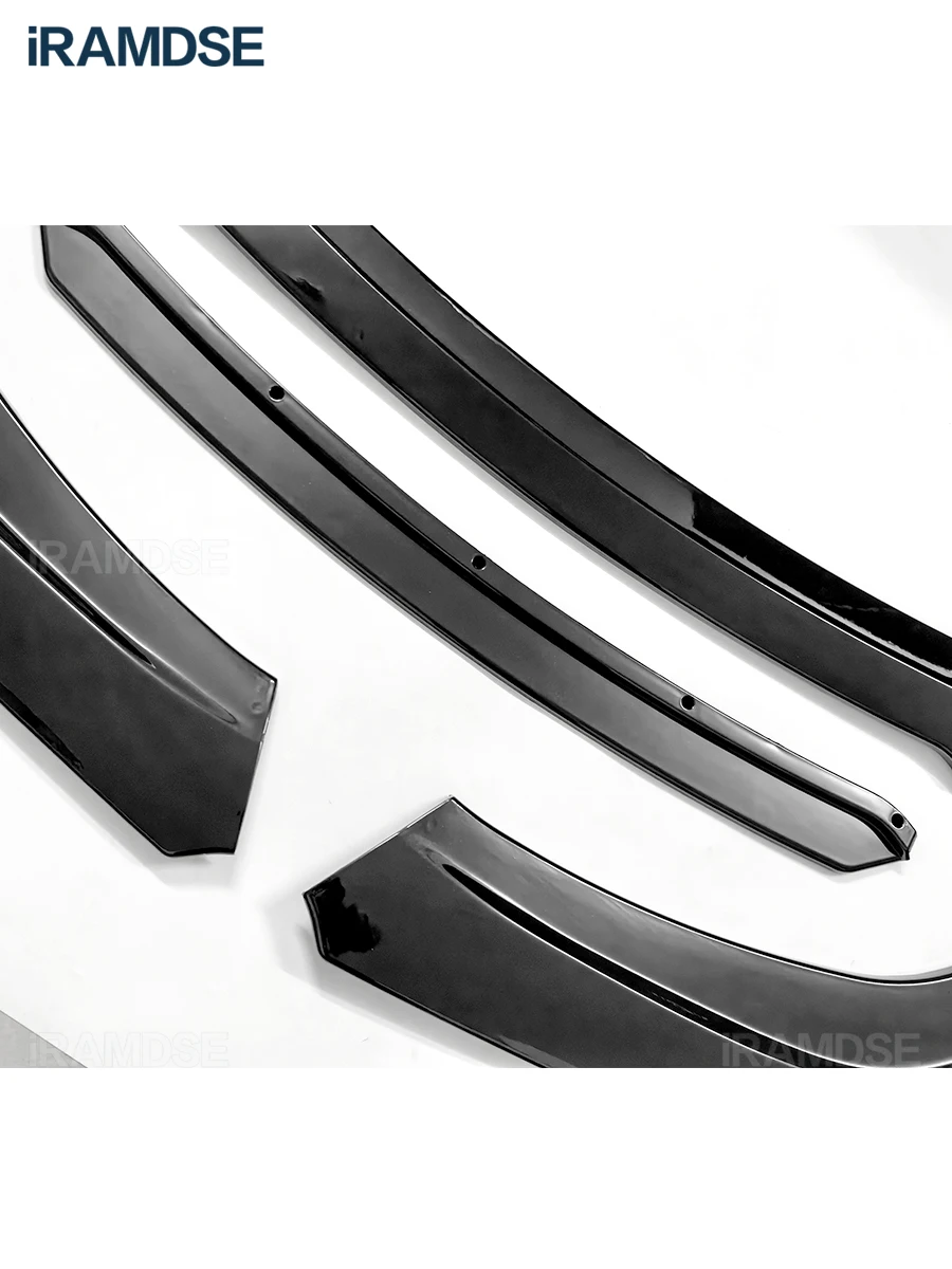 Divisor frontal para Infiniti Q60 2016 2017 2018 2019, alerón de parachoques, placa protectora de superficie de carbono, Kit de cuerpo de labio - imagen 5