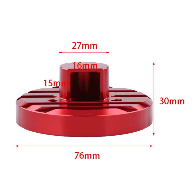 Cubierta decorativa base antena radio Jeep Wrangler JK JL 2007-2017 - imagen 3