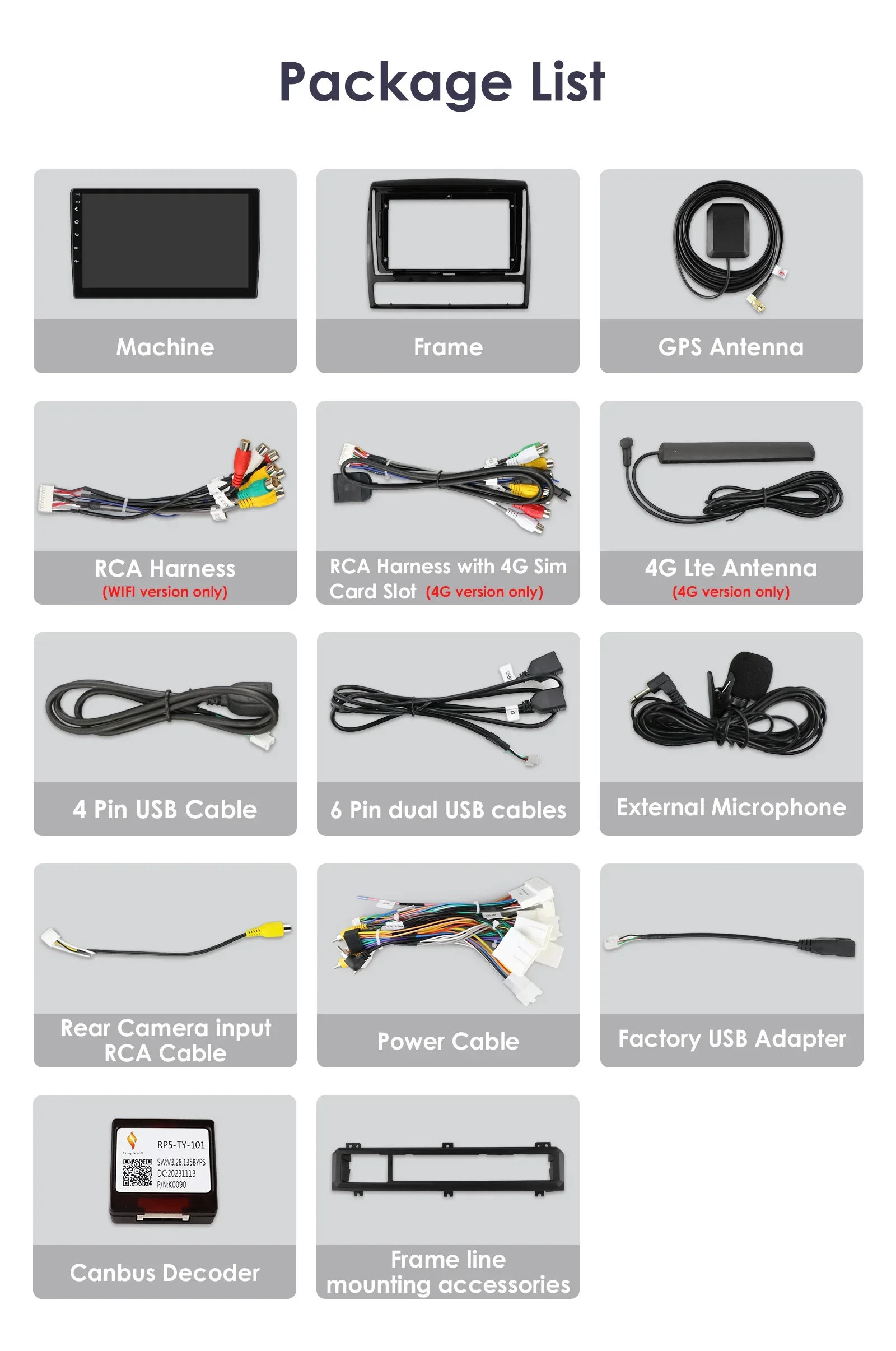 Hizpo radio Android con CarPlay para Toyota Hilux/Tacoma 2005-2015 - imagen 5