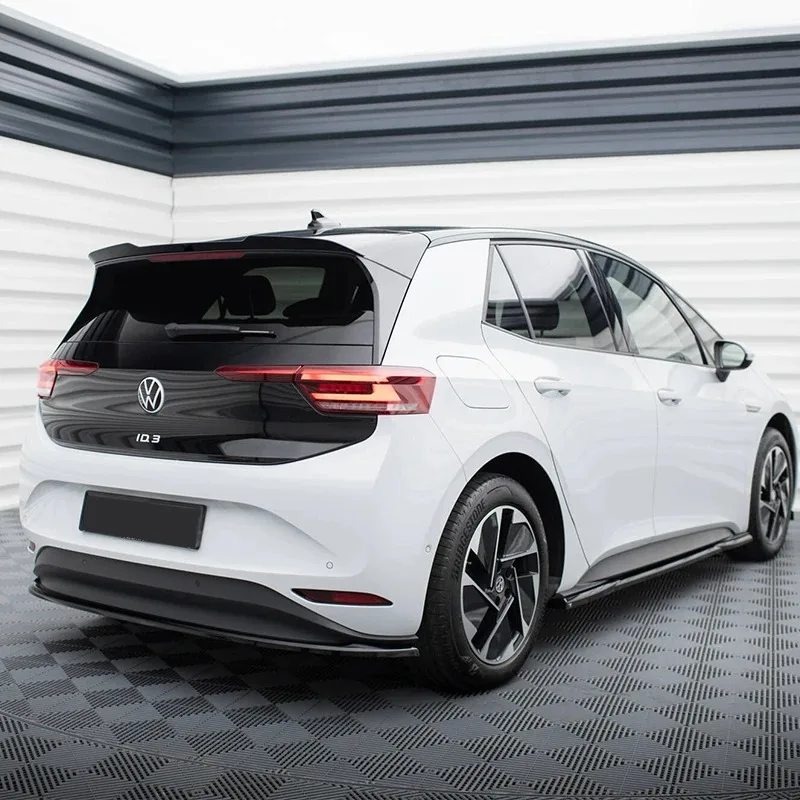 Tapa de alerón trasero estilo Maxton para Volkswagen ID.3 Mk1 2019-2023 extensiones aletas ala maletero trasero de coche alerón de techo kit de carrocería Tuning