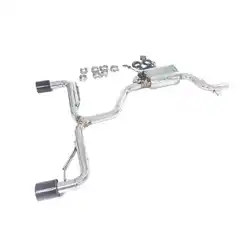 Escape GFC doble salida para VW Golf 6 GTI 2.0 T - acero inox