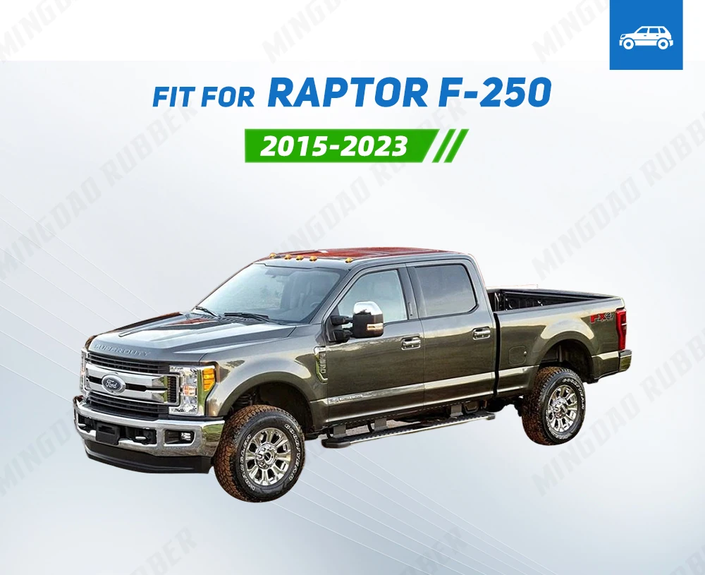 Guardabarros montado en Ford F250