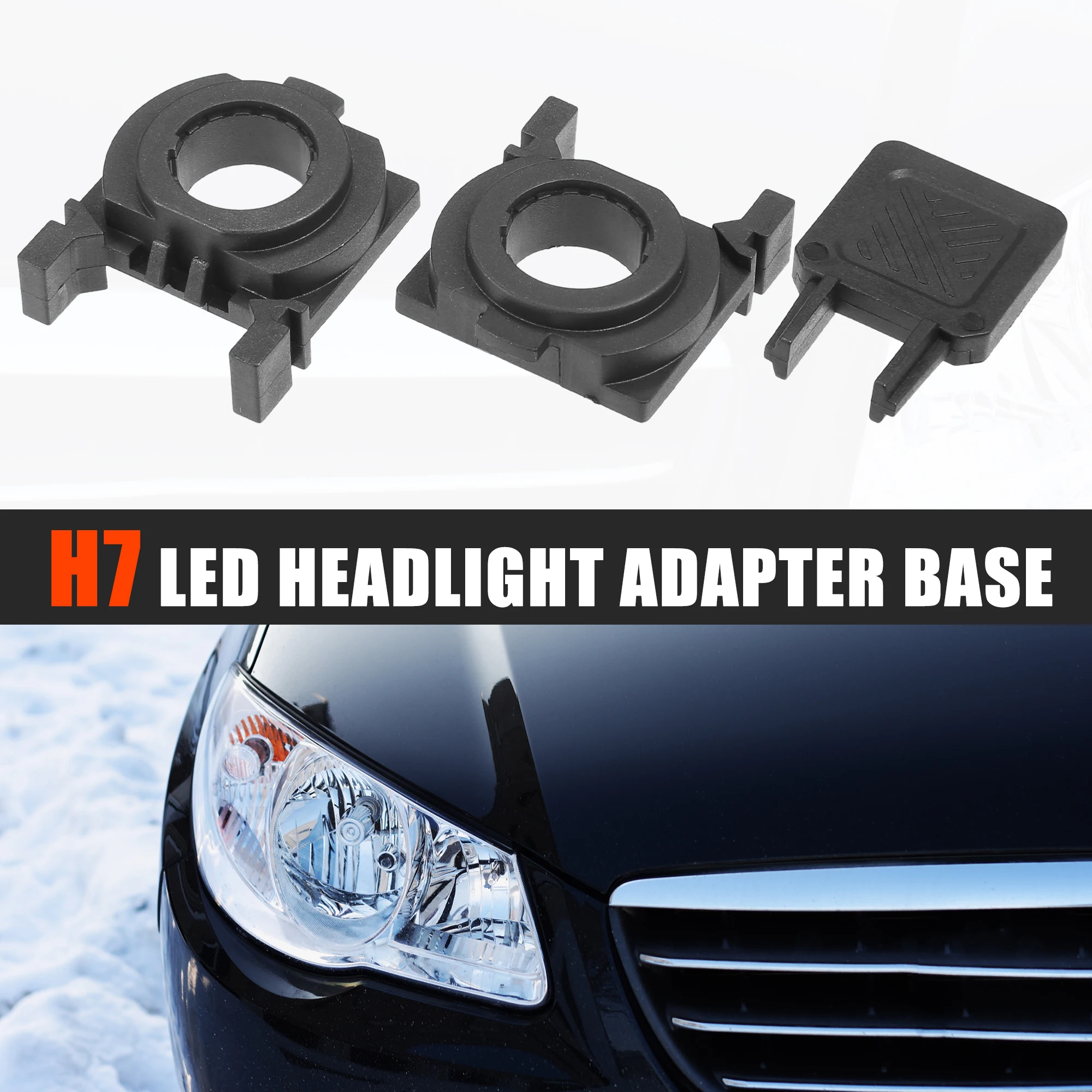 Adaptador base faro LED H7 UXCELL para Ford Fiesta 2009-2014