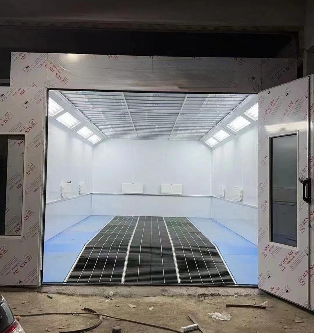 Cabina de pintura Diedel eléctrica con calefacción y certificado CE - imagen 2
