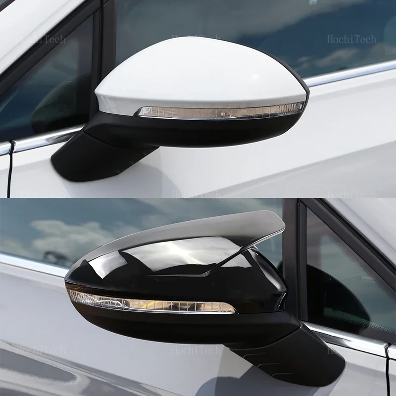 Tapa espejo retrovisor negro con cuerno - VW Golf 8 MK8 20-25 - imagen 3