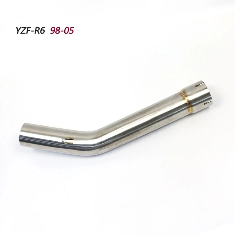 Tubo intermedio de escape en acero inoxidable – Yamaha YZF R6 1998-2019 - imagen 5