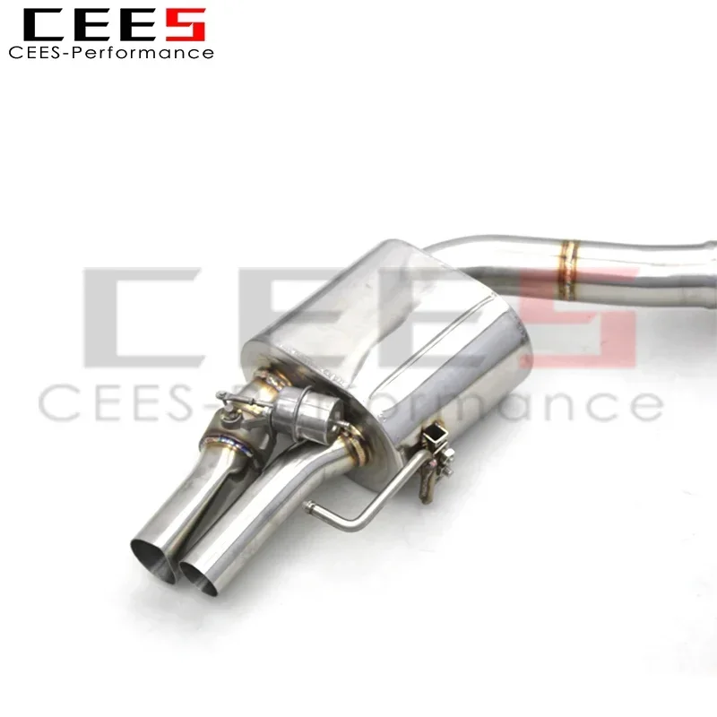 CEES escape Catback de acero inoxidable para Audi RS7 C7 4.0 T - imagen 4