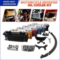 Kit radiador aceite moto – Compatible Honda Monkey, Yamaha y Kawasaki