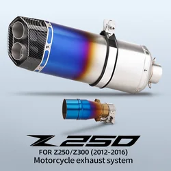 Tubo de conexión de escape 51 mm para Kawasaki Z250/Z300 (2012-2016)
