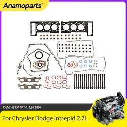 Kit juntas culata con pernos 2.7L EER – Chrysler Sebring Dodge 300 Intrepid
