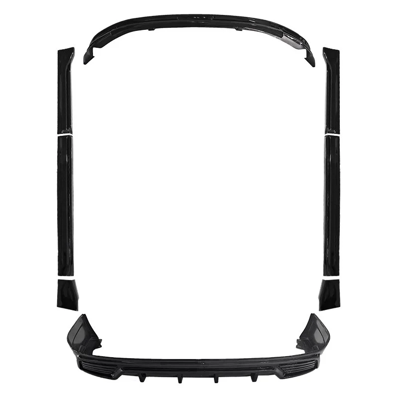 Pala delantera negra brillante del kit MaiAutoR
