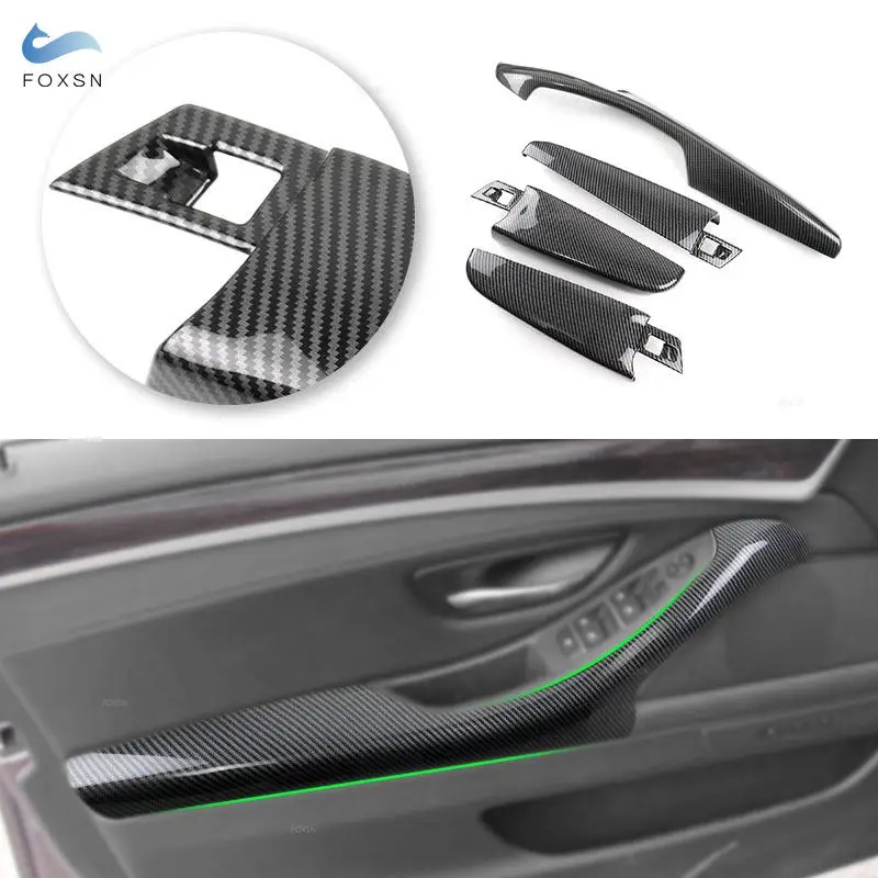 Kit fibra de carbono BMW 5 Series F10 F18 – Panel puerta reposabrazos