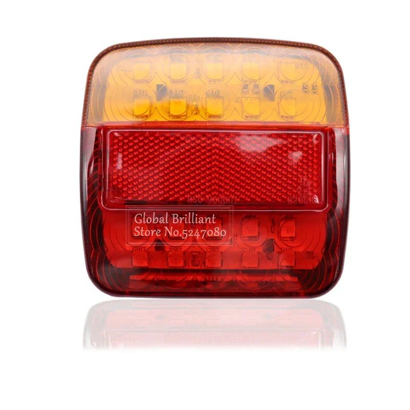 Pareja de pilotos traseros LED 12 V para remolque con freno - imagen 4