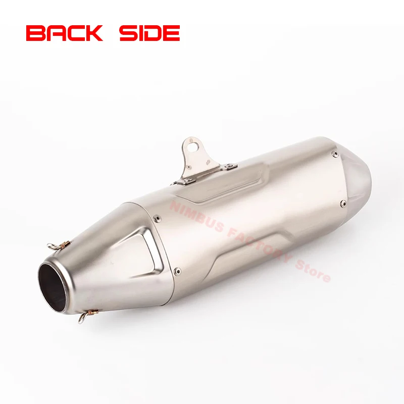 Tubo escape silenciador moto universal 51mm 2lados para KLX 250 CRF450 EXC - imagen 5
