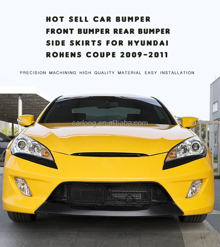 Kit completo de parachoques para Hyundai Genesis Coupe 2009-2011