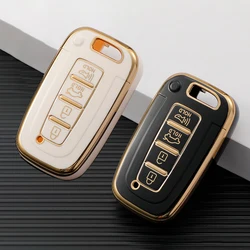 Funda llave coche Kia Hyundai Optima K5 Soul Sorento 3-4 botones