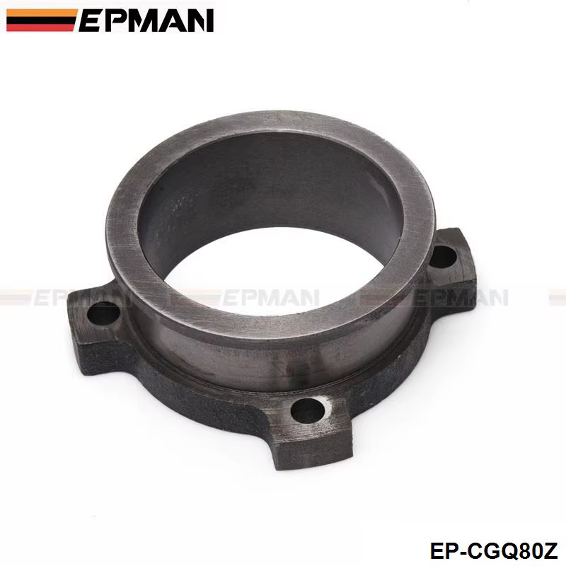 EPMAN Adaptador Brida Escape V-Band 3" 4 Pernos – Turbo T3 GT35 GT3582 - imagen 4