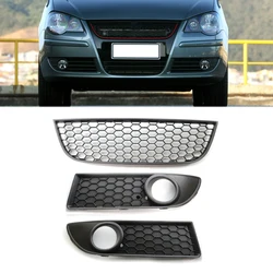 VW Polo 9N3 Cubierta de faro antiniebla y rejilla del parachoques