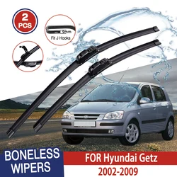 Kit limpiaparabrisas goma U Hyundai Getz 2002-2009 - 22"+14"