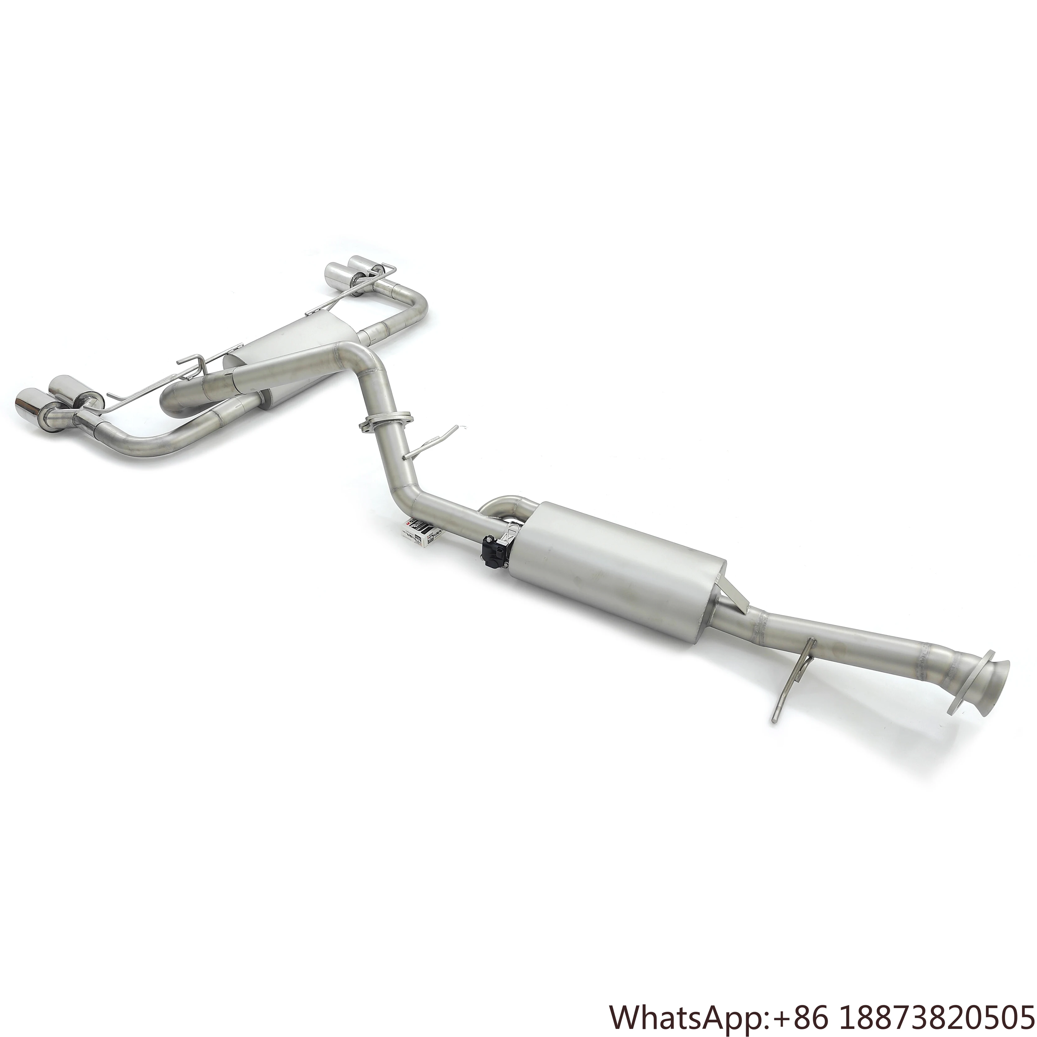 Escape catback con válvula para Hummer H2 6.0L – Control remoto