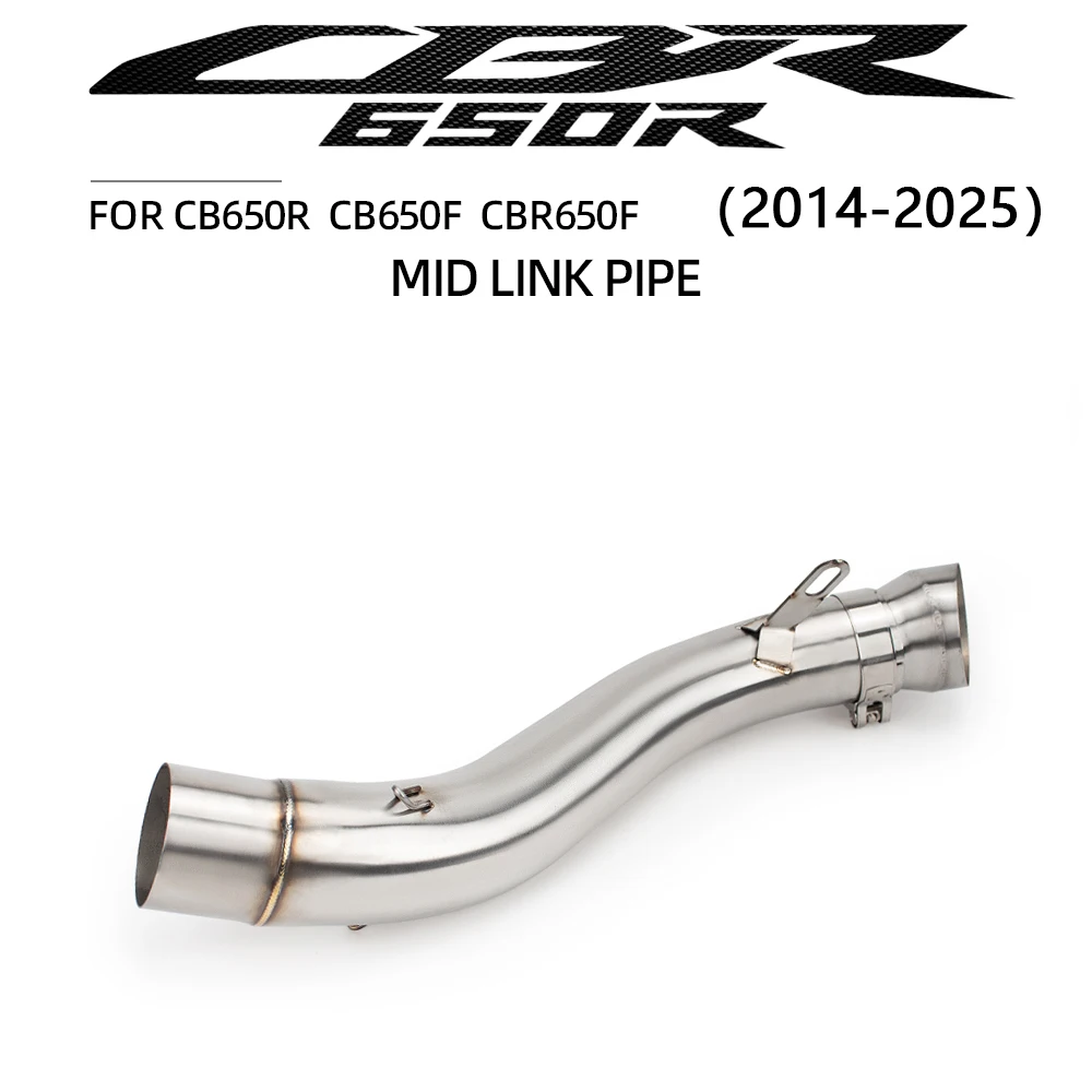 Escape Slip-on Honda CBR650R CB650R - Tubo Enlace 60mm - imagen 3