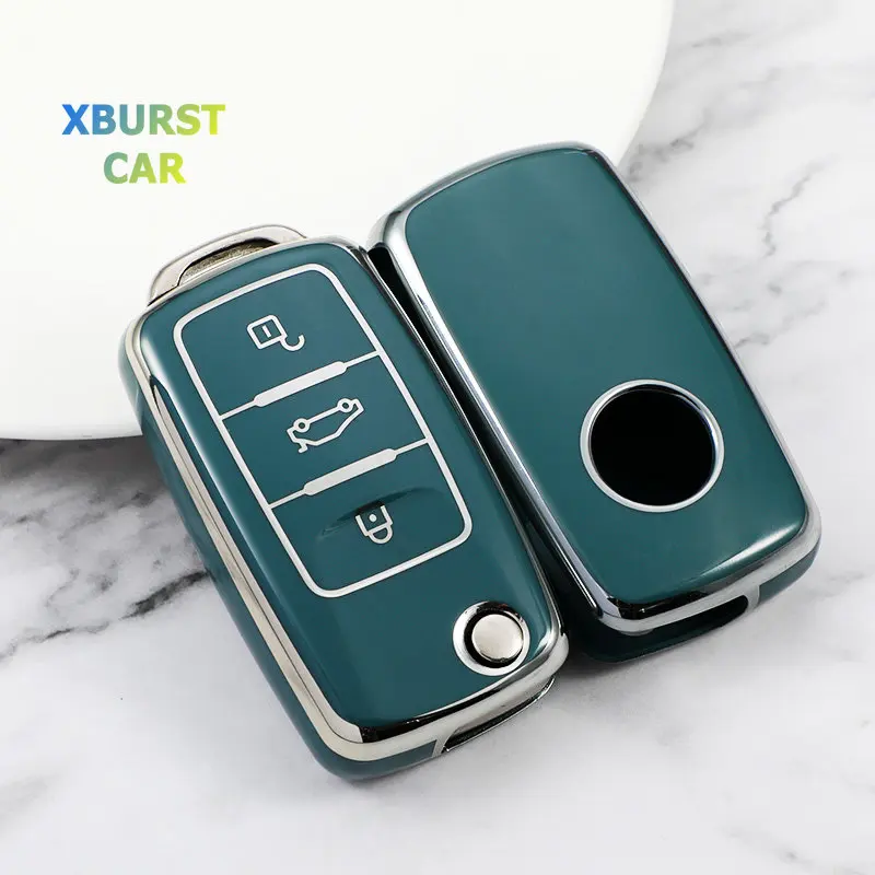 Funda TPU para llave Volkswagen Golf, Polo, Passat y SEAT