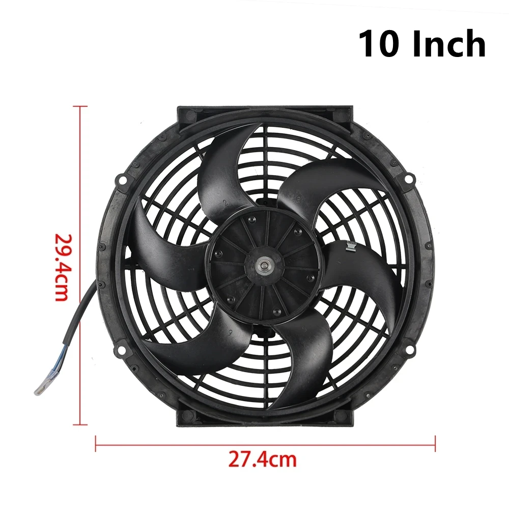 Radiador de aceite para transmisión con ventilador de 12 V - imagen 2