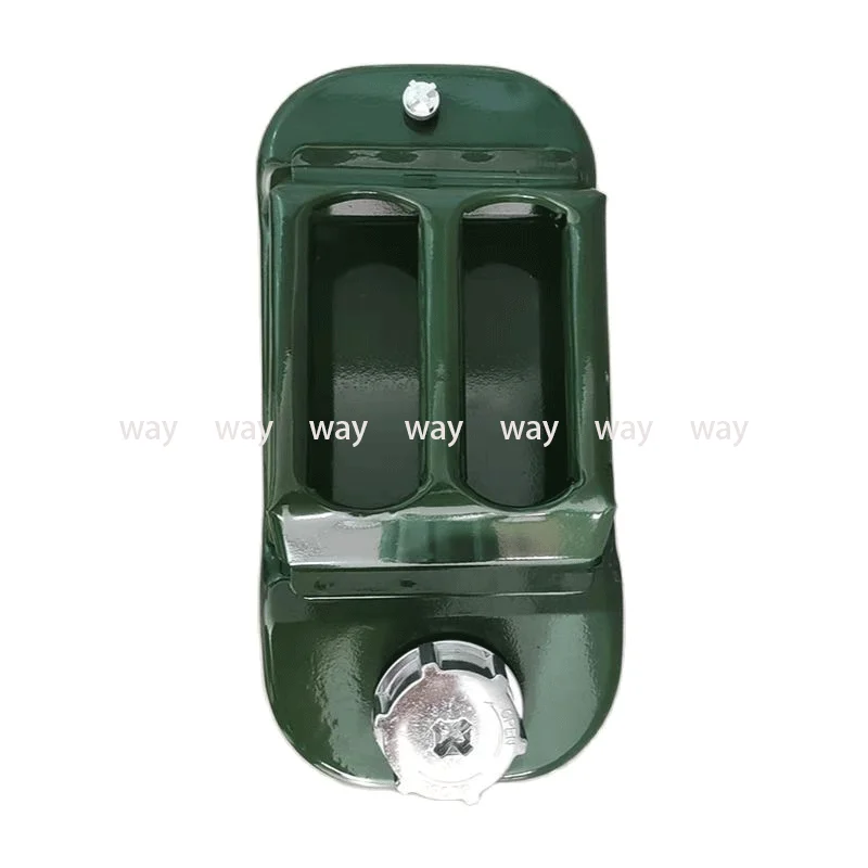 Tanque Jerry de Metal de 30L, latas de combustible de acero inoxidable, soporte de depósito de gasolina para coche con 3 asas, caño de aleación de aluminio, tanque de almacenamiento - imagen 5