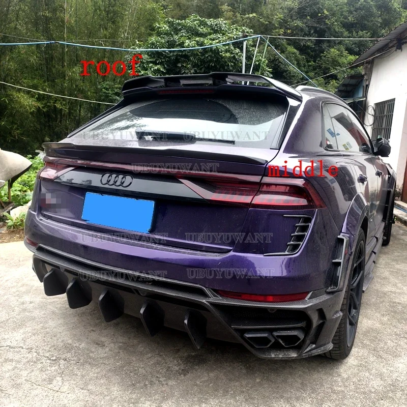 Alerón trasero carbono Audi RS Q8 2018+ - imagen 3