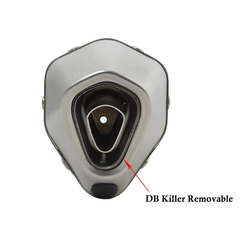 Escape Slip On KYMCO Xciting 400 S400 con DB Killer - imagen 2