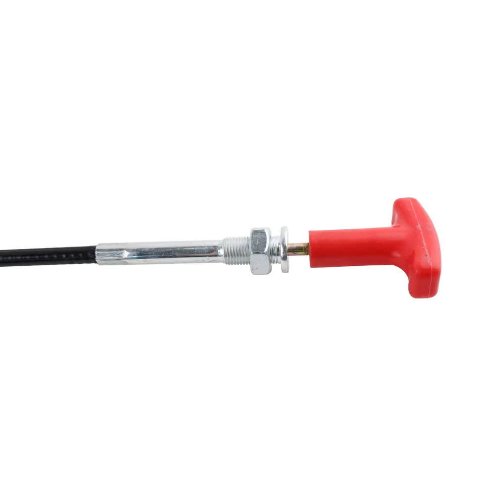 Cable estrangulador universal con mando redondo para tractor - imagen 2