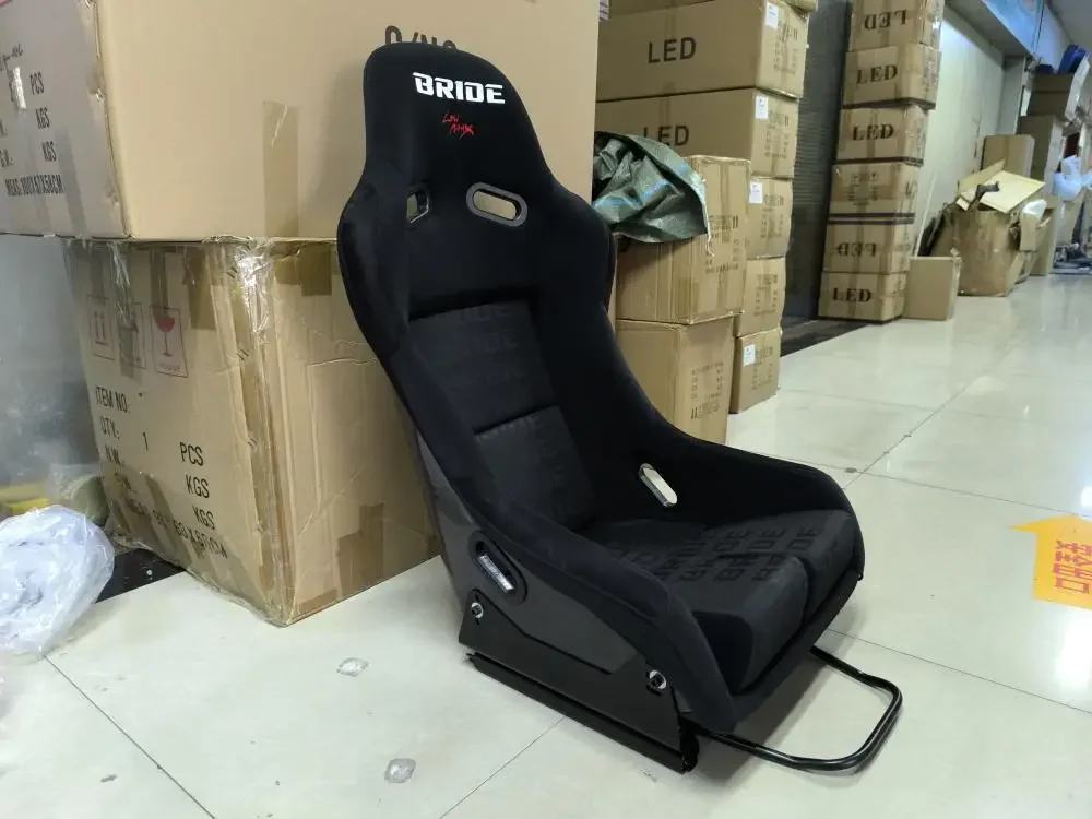Mando de ajuste de asiento RACING en fibra de carbono JDM - imagen 5