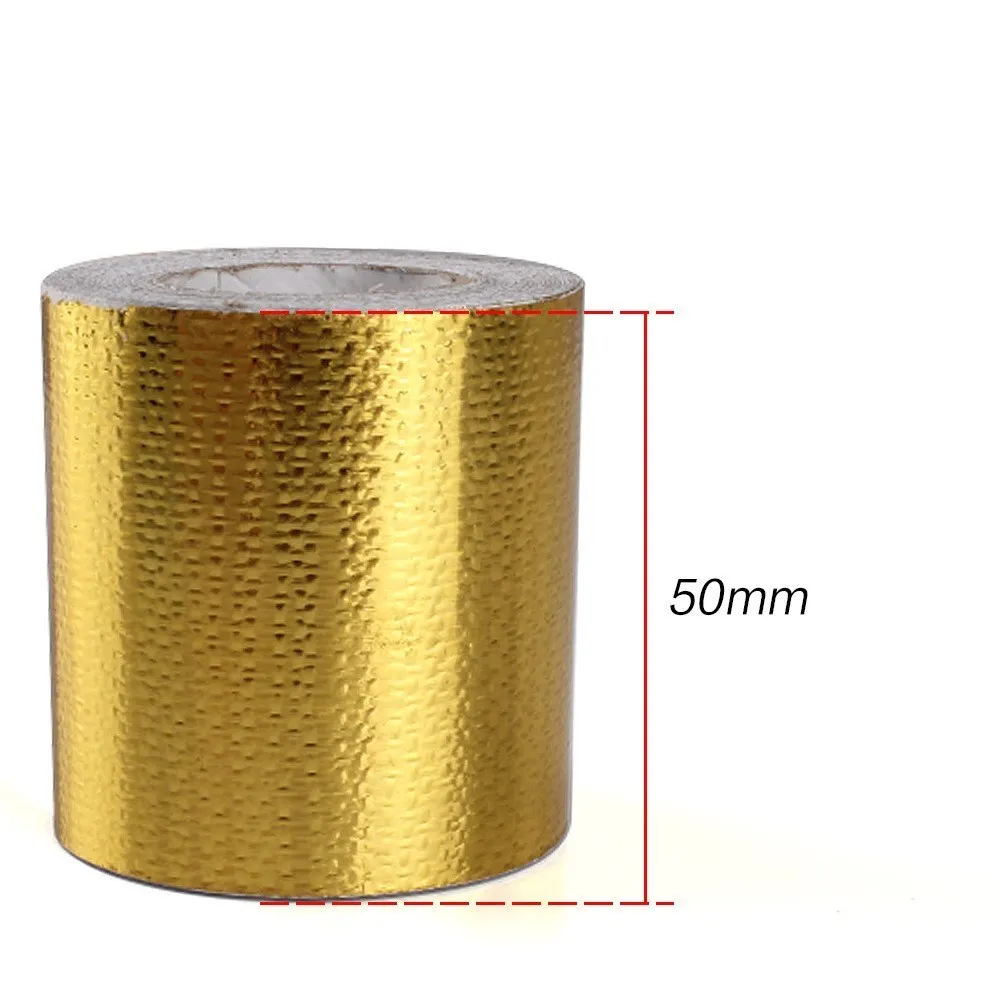 Cinta térmica escape dorada autoadhesiva para reparación - imagen 2