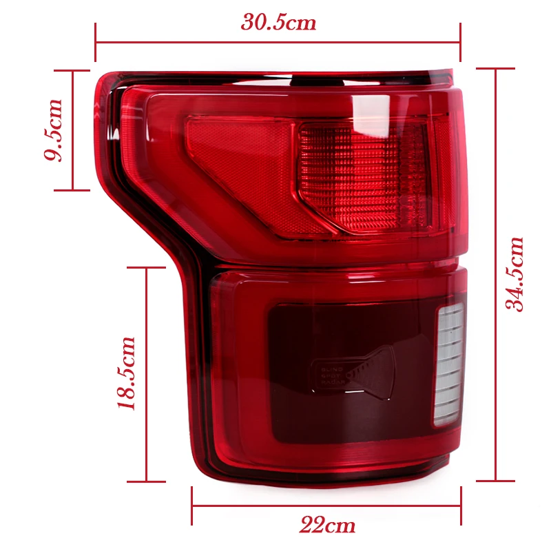 Luz trasera intermitente de giro y freno Ford F-150 2018-2020 - imagen 2
