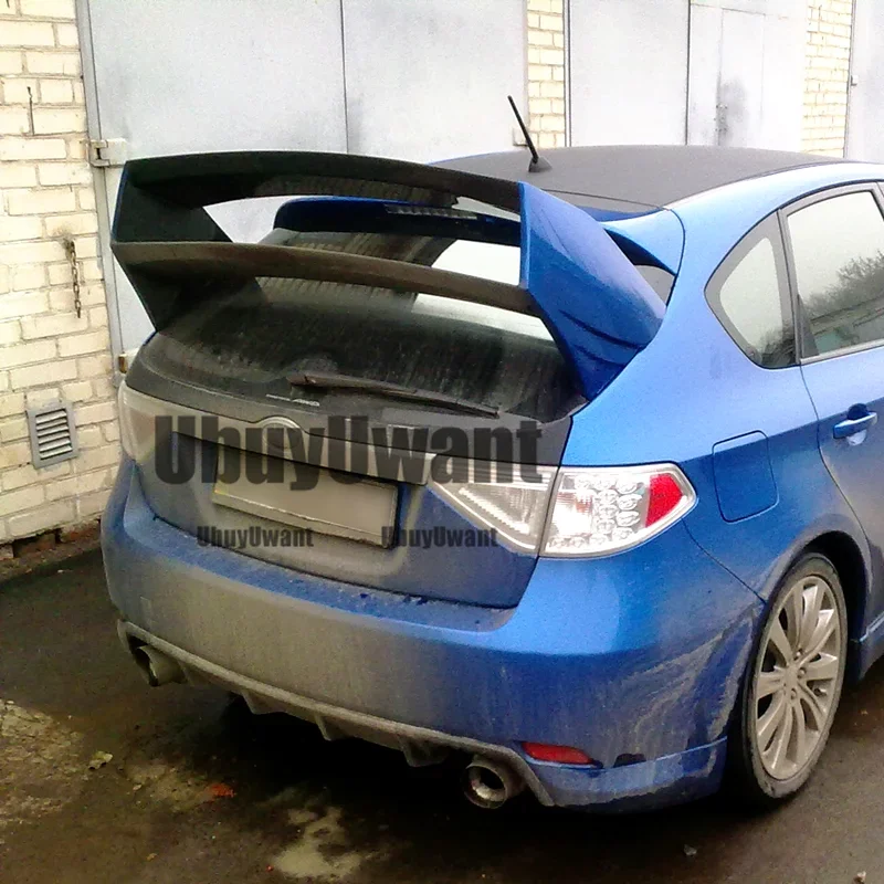 Alerón trasero de fibra de carbono Subaru Impreza WRX STI 2008-2011 - imagen 5