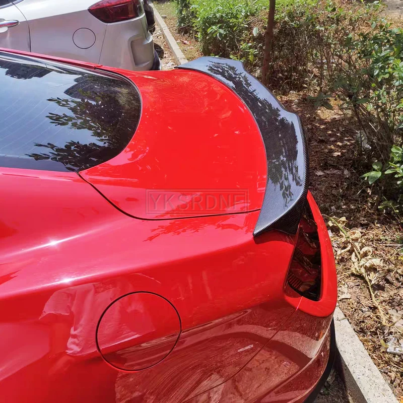 Alerón trasero de fibra de carbono para Ford Mustang 2015-2018