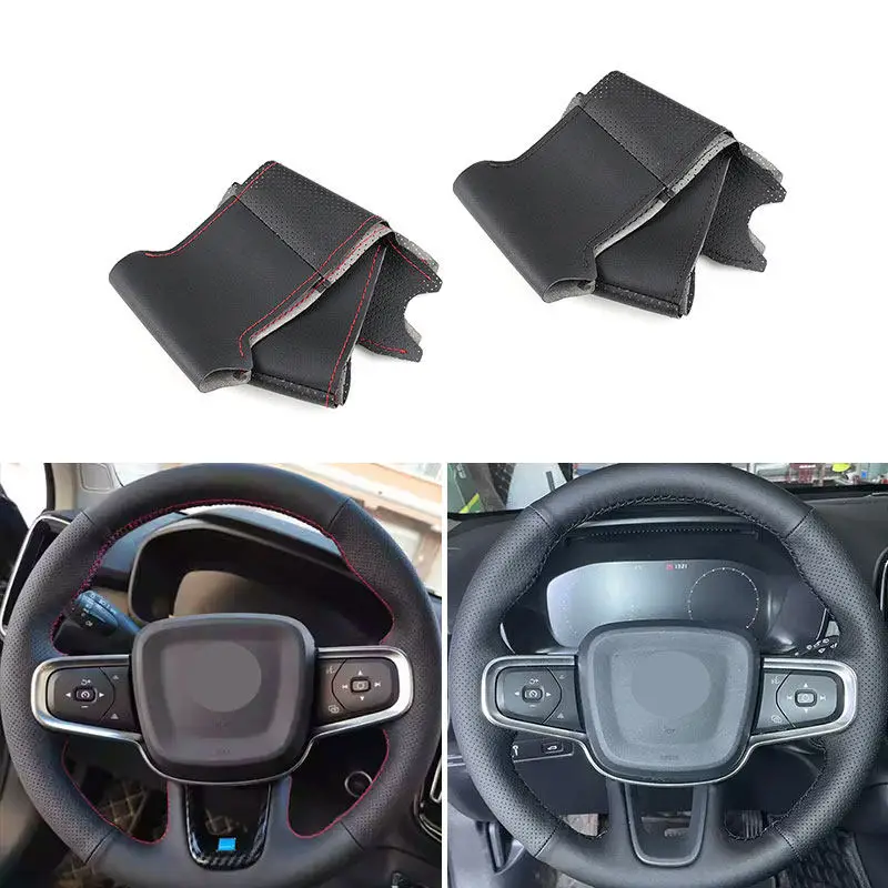 Funda de volante de microfibra para Volvo XC40 (2018-2024)