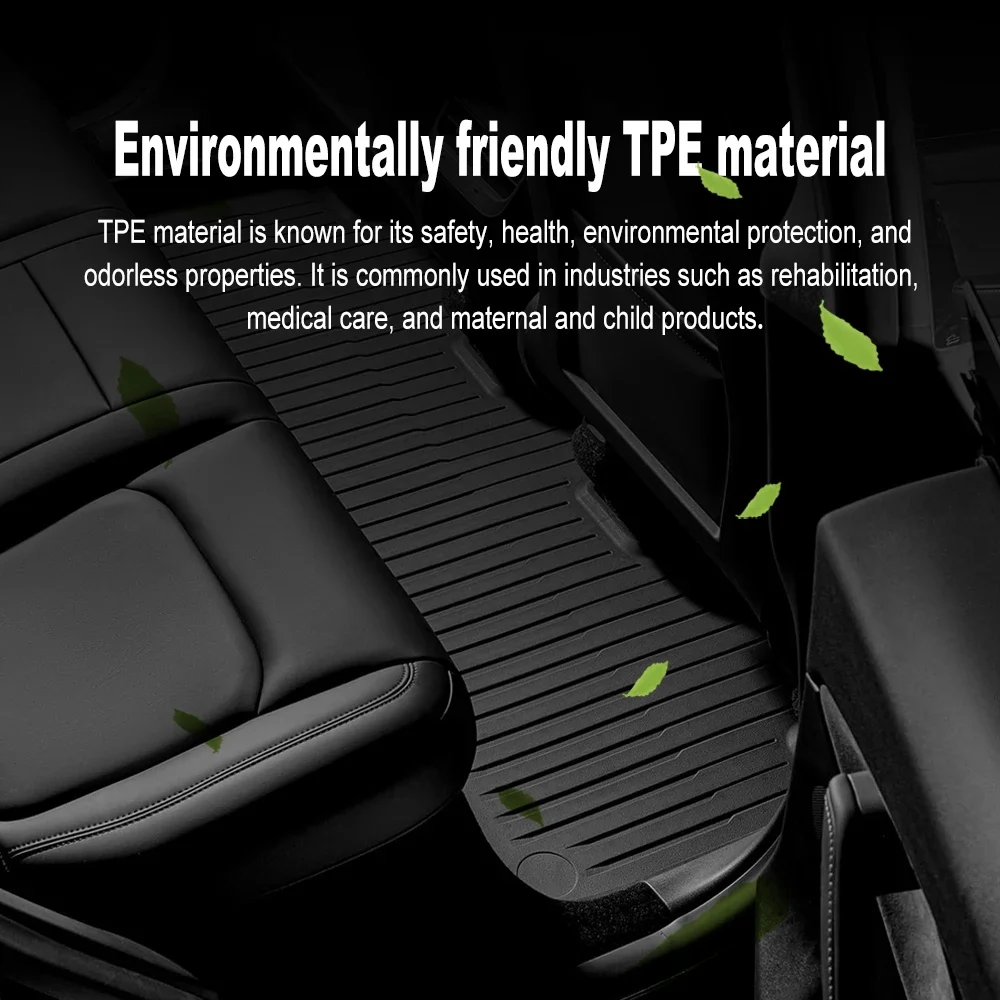 Alfombrillas TPE antideslizantes para maletero Tesla Model 3 Highland - imagen 3