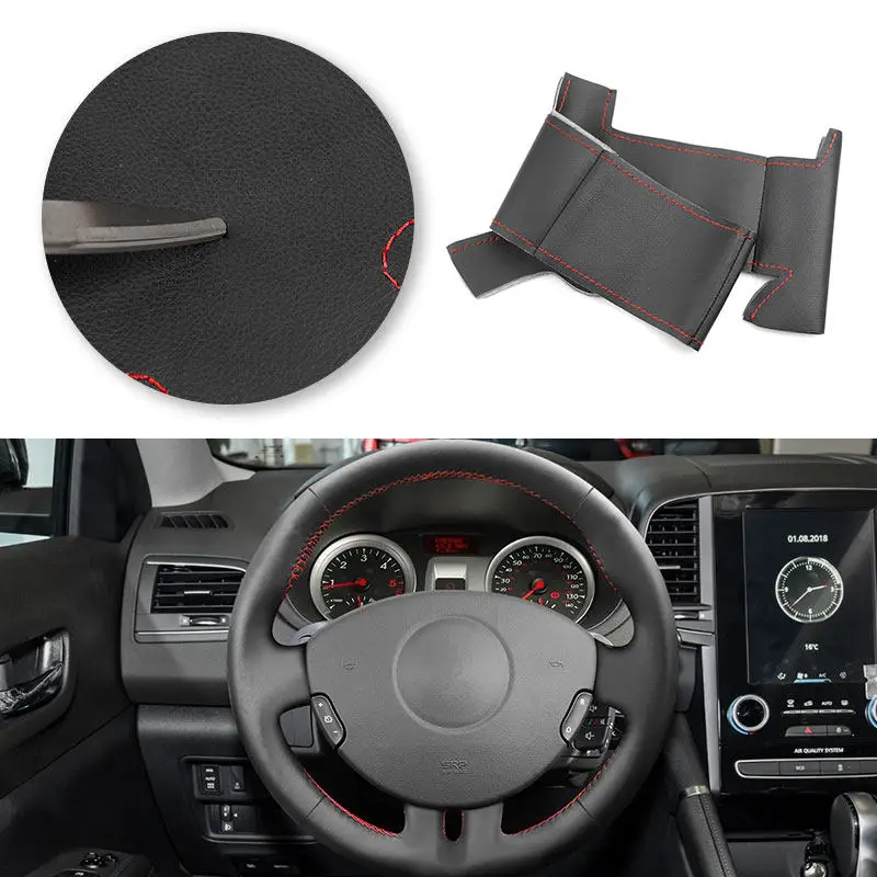 Funda de volante de microfibra – Renault Clio III RS