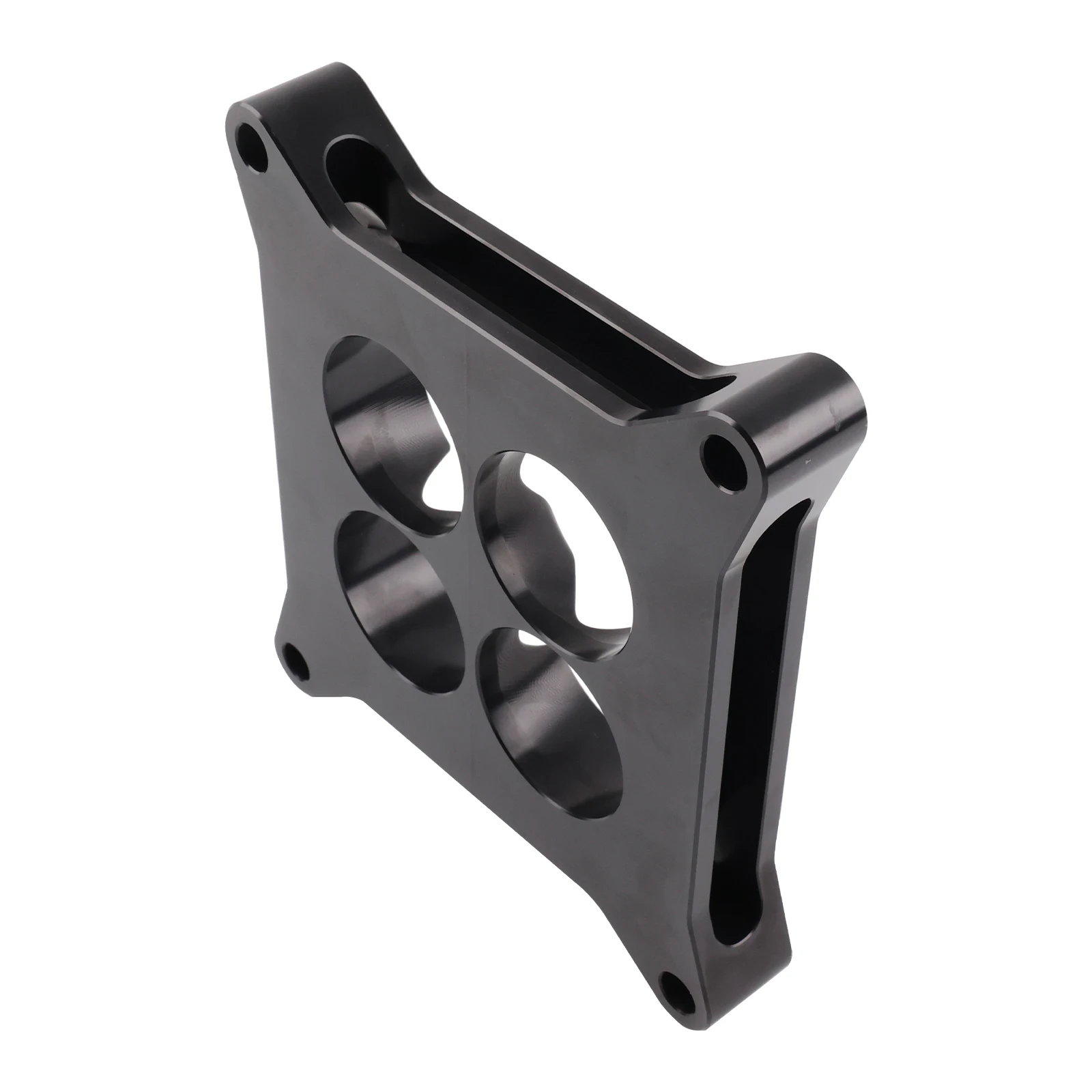 Espaciador de carburador aluminio CNC 1" serie 4150 4 puertos - imagen 3
