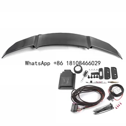 Alerón trasero fibra de carbono automático con LED – Honda Civic