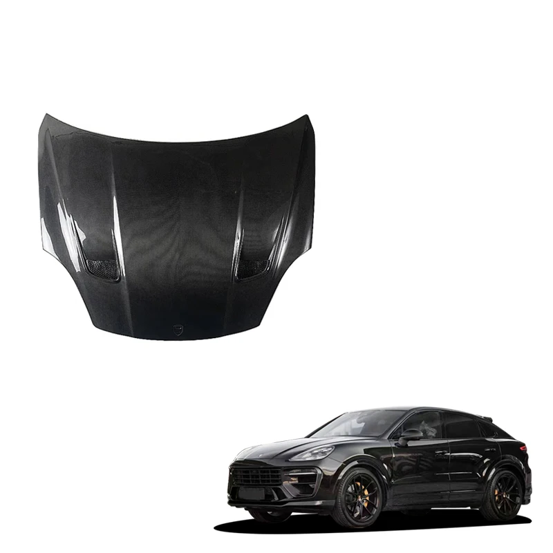 Cubierta motor fibra de carbono seca Porsche Cayenne 9Y0