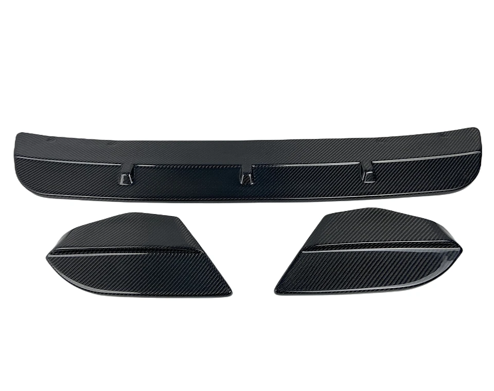 Labio delantero fibra de carbono estilo SK para BMW F97 F98 X3M X4M - imagen 3